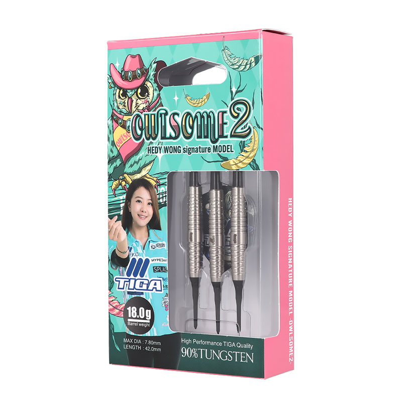 TIGA OWLSOME 2BA へディ・ウォン　ダーツ ダーツ > ソフトダーツ > ブランド【タ行】 > ティガ > TIGA(ティガ