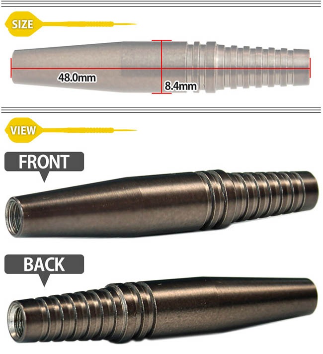 DYNASTY(�����ʥ��ƥ���) BRASS DARTS SET SKY(������) BLACK 01-31-005 2BA��(������ �Х��)