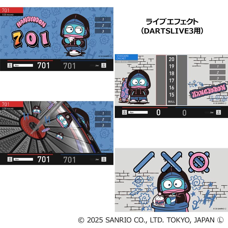 DARTSLIVEカード ハンギョドン ダーツ > キャラクター > 【予約商品 2025年7月24日発売予定