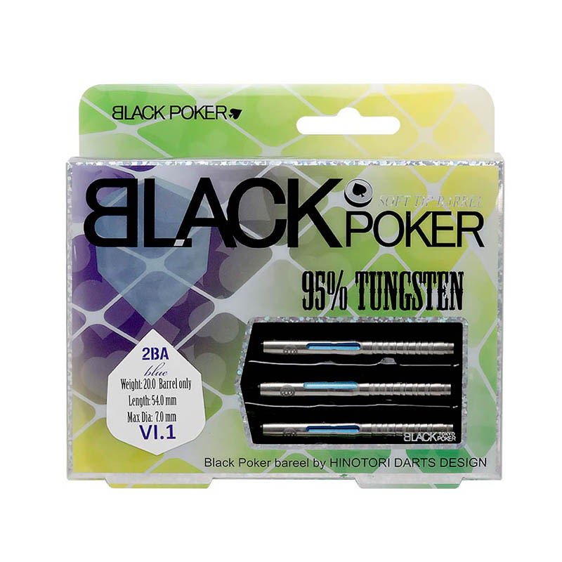 �Ф�Ļ DARTS JAPAN(�ҥΥȥ�����ĥ���ѥ�) TOKYO BLACK POKER BARREL Classy���꡼�� VI.1 2BA��(������ �Х��)