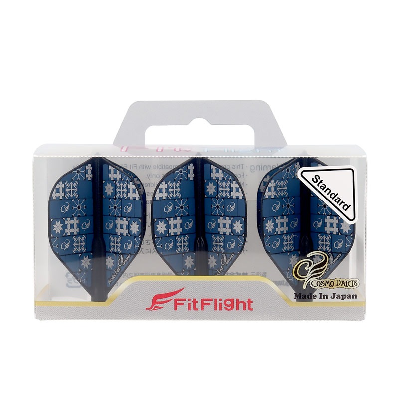 COSMO DARTS(�����������) Fit Flight(�ե��åȥե饤��) Printed Series Cosmo Tile(�����⥿����) ����������� D�֥�å���(������ �ե饤��)