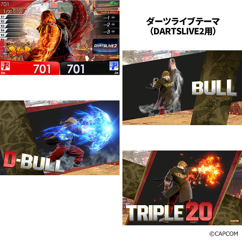 アクセサリ > ダーツライブカード > ストリートファイター6 ダーツ