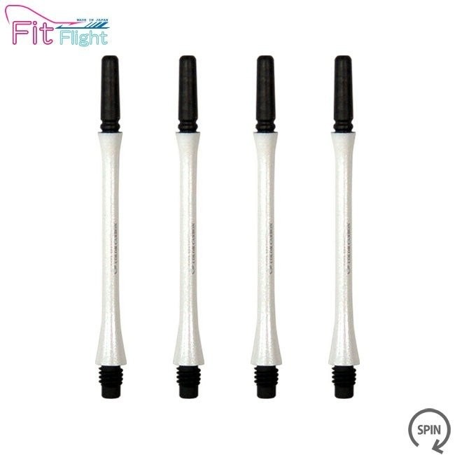 COSMO DARTS(�����������) Fit Shaft COLOR Carbon(�ե��åȥ���ե� ���顼�����ܥ�) ����� ���ԥ� �ѡ���ۥ磻�� ��8�䡡(������ ����ե�)