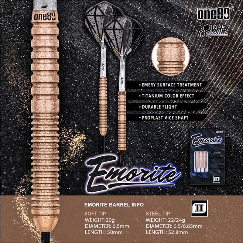 One80(��󥨥��ƥ�) Emorite(����饤��) 02 STEEL 24g��(������ �Х��)