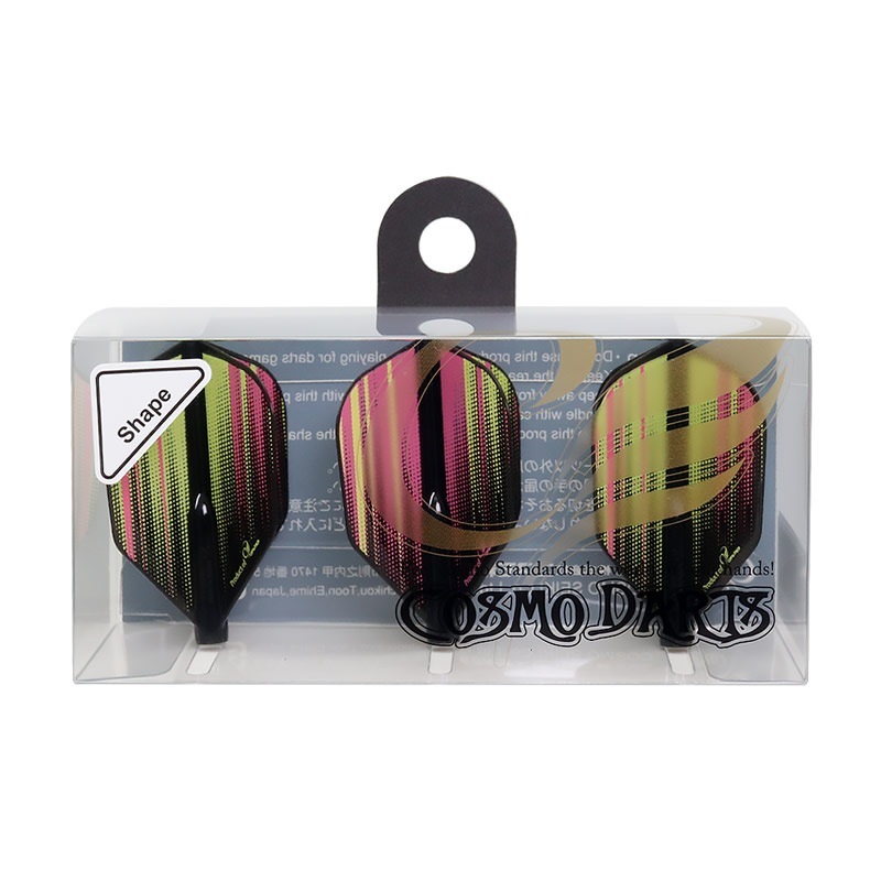 COSMO DARTS(�����������) Fit Flight��AIR��(�ե��åȥե饤�� ������) Printed Series Streaks of Sound �������� D�֥�å���(������ �ե饤��)