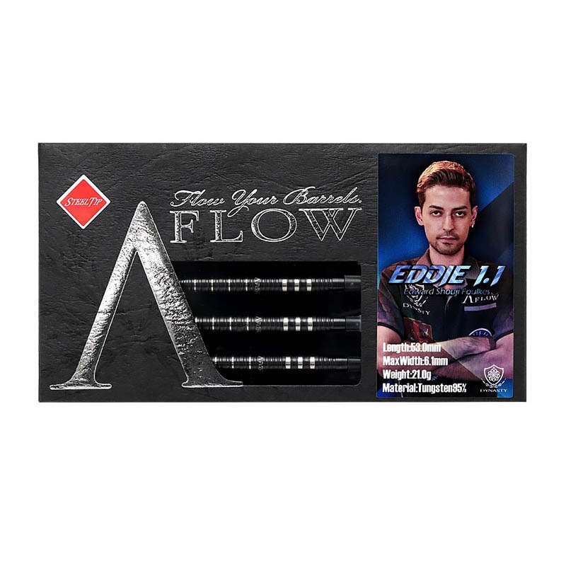 DYNASTY(�����ʥ��ƥ���) A-FLOW BLACK LINE �����ƥ��󥰥����� EDDIE 1.1 BLACK(���ǥ� 1.1 �֥�å�) STEEL ���ɥ�ɡ����ʡ��ե����륯�������ǥ롡(������ �Х��)