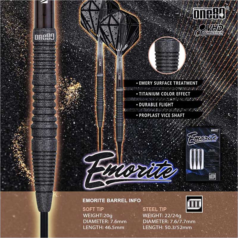 One80(��󥨥��ƥ�) Emorite(����饤��) 03 STEEL 24g��(������ �Х��)