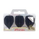 COSMO DARTS(�����������) Fit Flight(�ե��åȥե饤��) Printed Series STEALTH3 ����������� D�֥�å���(������ �ե饤��)