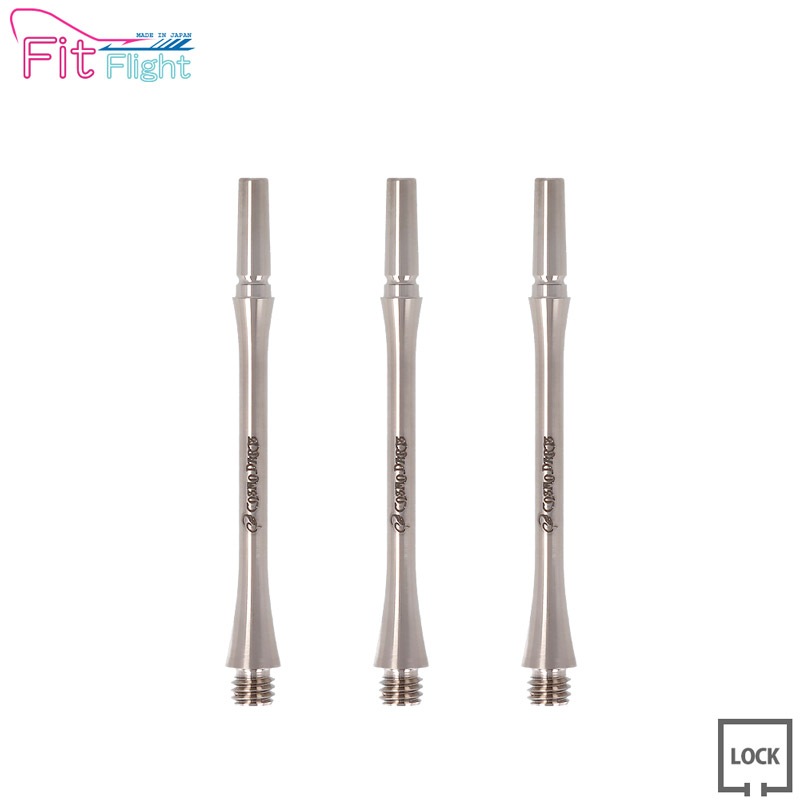 COSMO DARTS(�����������) Fit Shaft TiTANIUM(�ե��åȥ���ե� �����˥���) ����� ���å� �ץ졼�� ��7�䡡(������ ����ե�)