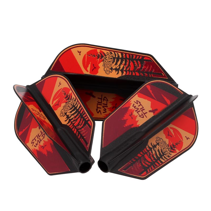 COSMO DARTS(�����������) Fit Flight(�ե��åȥե饤��) �� Cali West ver.3 �����ѡ������ D�֥�å� ���ꡦ�������������ǥ롡(������ �ե饤��)