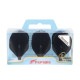 COSMO DARTS(�����������) Fit Flight��AIR��(�ե��åȥե饤�� ������) Printed Series STEALTH3 ����������� D�֥�å���(������ �ե饤��)