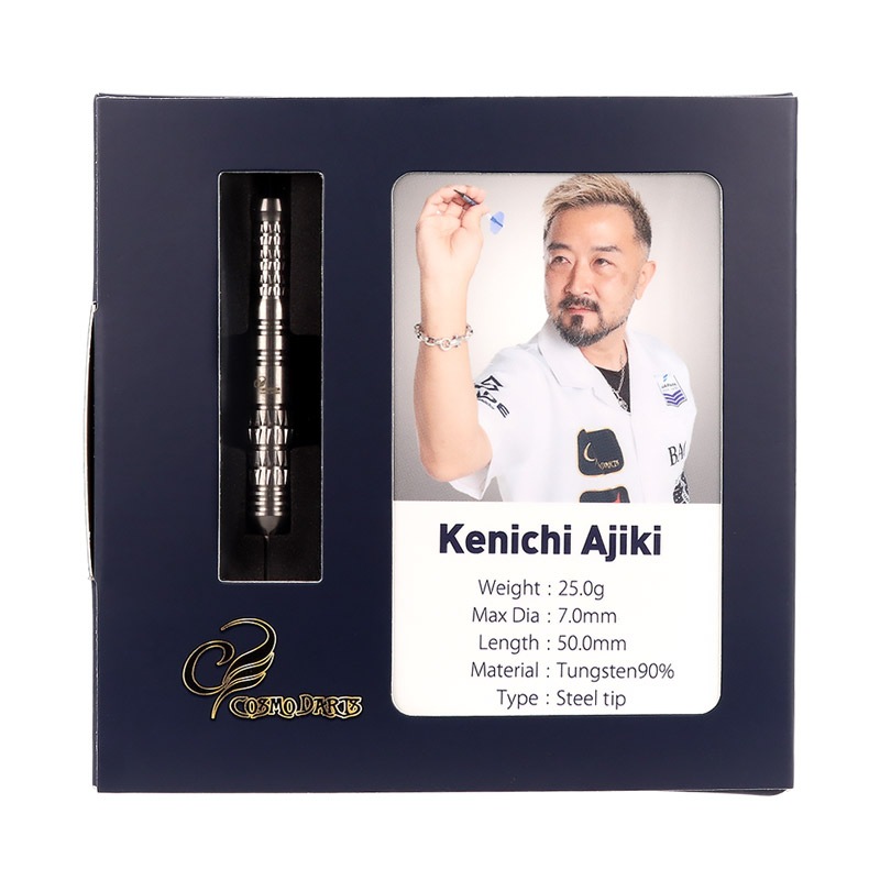 COSMO DARTS(�����������) Kenichi Ajiki STEEL �¿����������ǥ롡(������ �Х��)