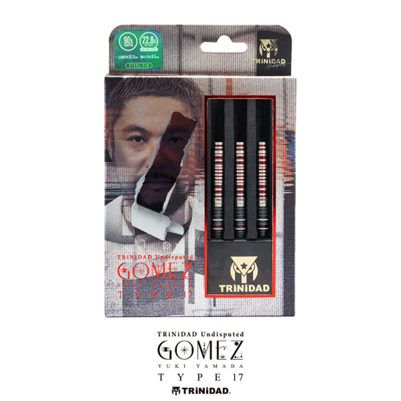 【未使用/廃盤】TRiNiDAD Gomez Type 7 Steel TRiNiDAD】Gomezゴメス Type7 トリニダードダーツ山田勇樹モデル Steel