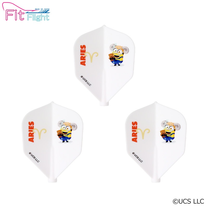 ��Only Japan�ۥߥ˥��� Fit Flght 12���¥��꡼�� ARIES(���ҤĤ���) �������� �ۥ磻�ȡ�(������ �ե饤��)