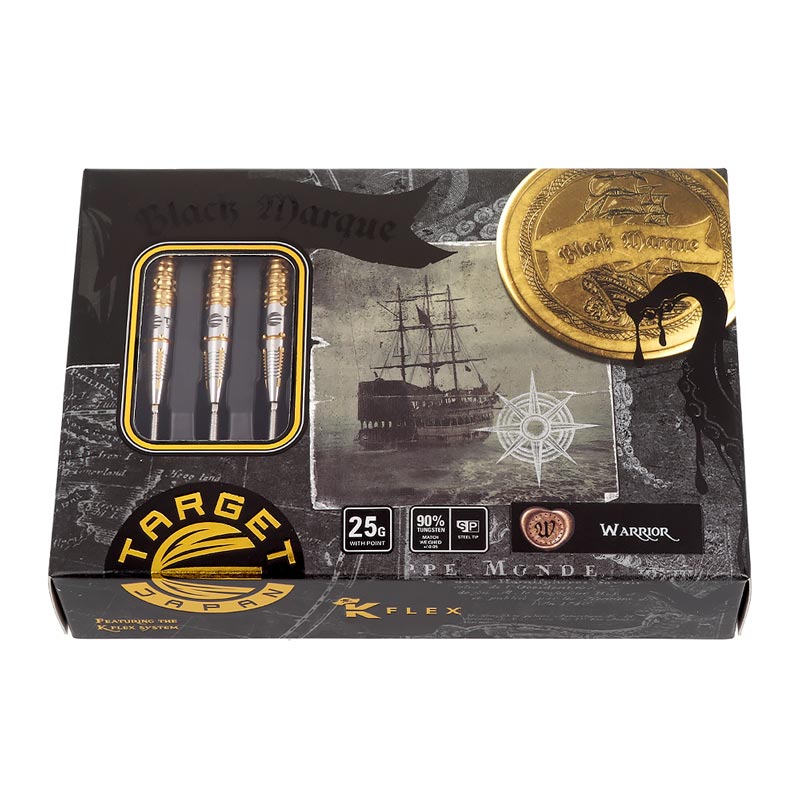 TARGET JAPAN(åȥѥ) BLACK MARQUE SERIES(֥åޡ꡼) WARRIOR(ꥢ) SWISS POINT STEEL 25g 190586 ƥǥ롡( Х)