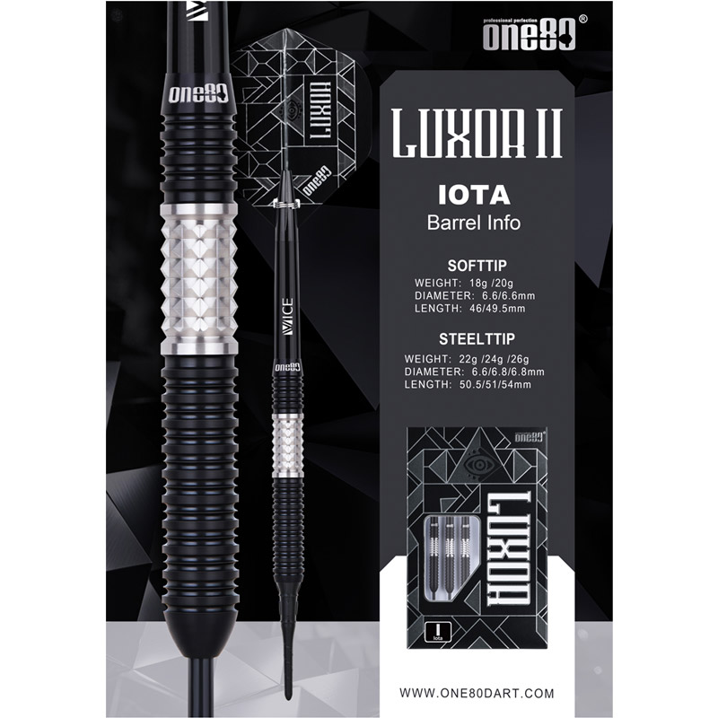 One80(��󥨥��ƥ�) Luxor2 Iota(�륯������2 ������) STEEL 22g��(������ �Х��)