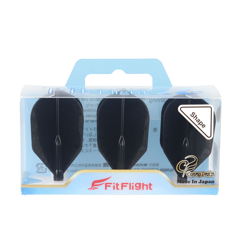 COSMO DARTS(�����������) Fit Flight��AIR��(�ե��åȥե饤�� ������) Printed Series STEALTH3 �������� D�֥�å���(������ �ե饤��)