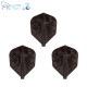 COSMO DARTS(�����������) Fit Flight��AIR��(�ե��åȥե饤�� ������) Printed Series STEALTH3 �������� D�֥�å���(������ �ե饤��)