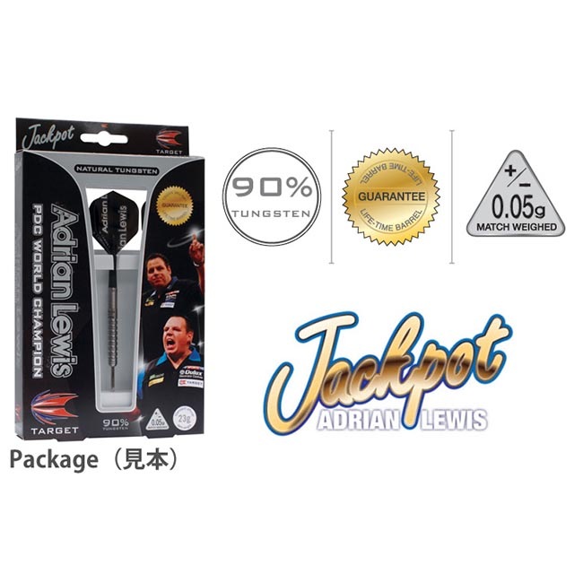 �ڼ���ʡ�TARGET(�������å�) ADRIAN LEWIS STEEL 21g ��122560�䡡(������ �Х��)