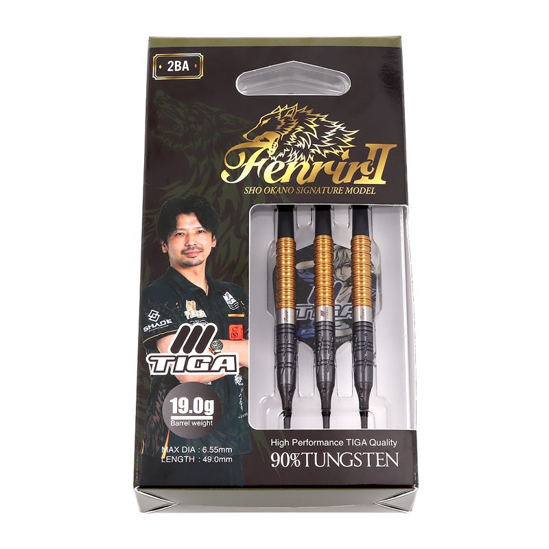 新品未使用 フェンリル 岡野翔モデル ソフトダーツバレル2BA ダーツ > ソフトダーツ > ブランド【タ行】 > ティガ > TIGA