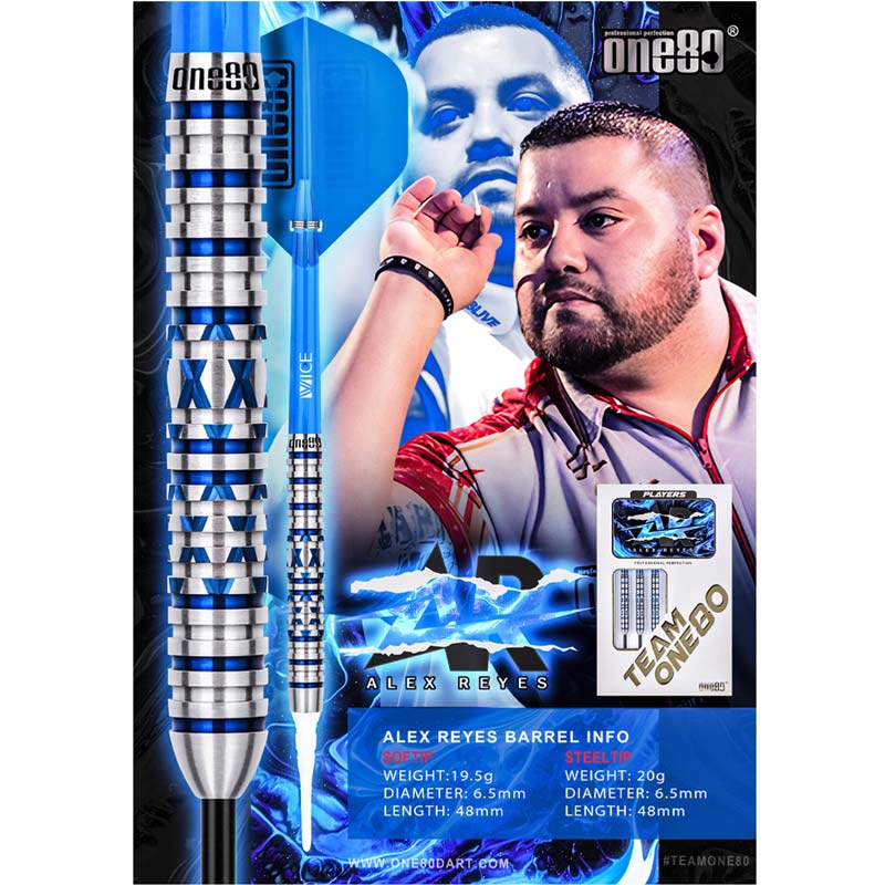 One80(��󥨥��ƥ�) Alex Reyes STEEL 20g ����å������쥤�������ǥ�