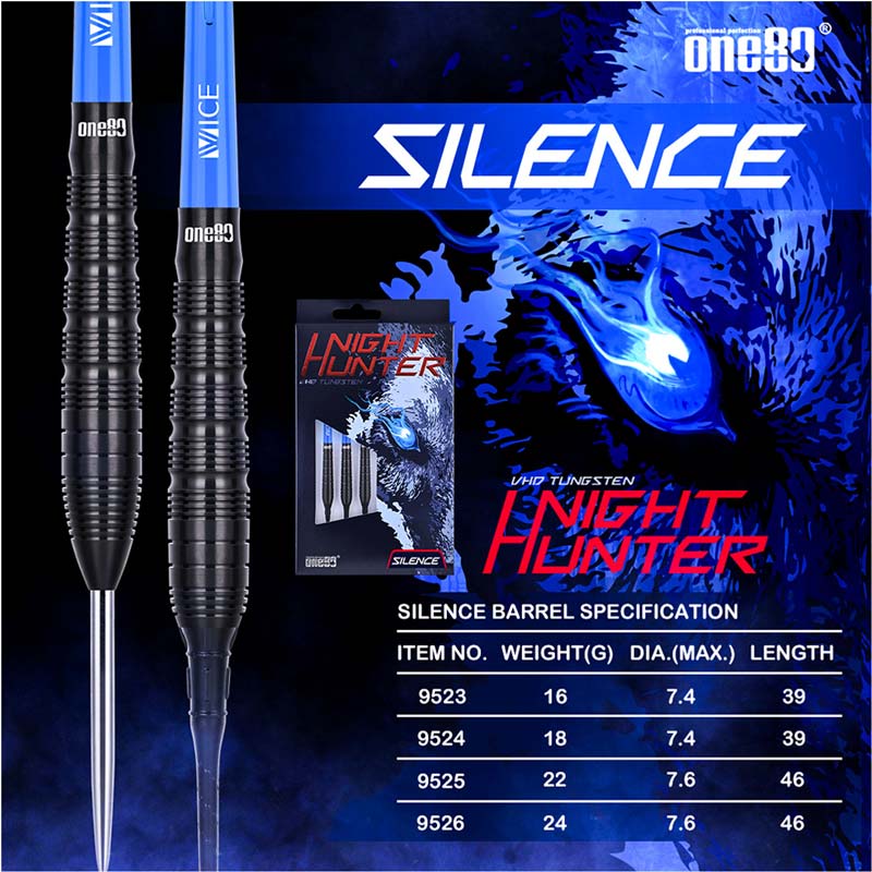 One80(��󥨥��ƥ�) Night Hunter Silence(�������) STEEL 24g��(������ �Х��)