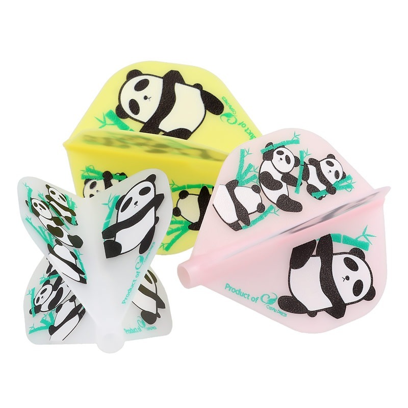 COSMO DARTS() Fit Flight(եåȥե饤) Printed Series PANDAFAMILY(ѥեߥ꡼)  MIX( ե饤)