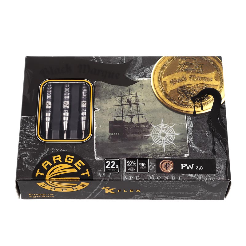 TARGET JAPAN(�������åȥ���ѥ�) BLACK MARQUE SERIES(�֥�å��ޡ������꡼��) PW 2.0 SWISS POINT STEEL 22g ��190573�� ���󡦥ץ磻�������������ǥ롡(������ �Х��)