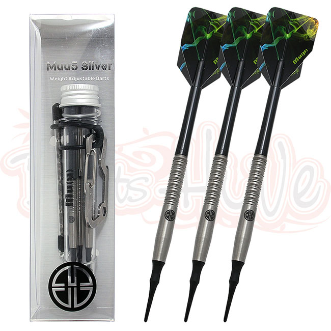 The Darts Factory(�����ĥե����ȥ꡼) Muu Darts5 Silver(�ߥ塼������5 ����С�) 2BA��(������ �Х��)