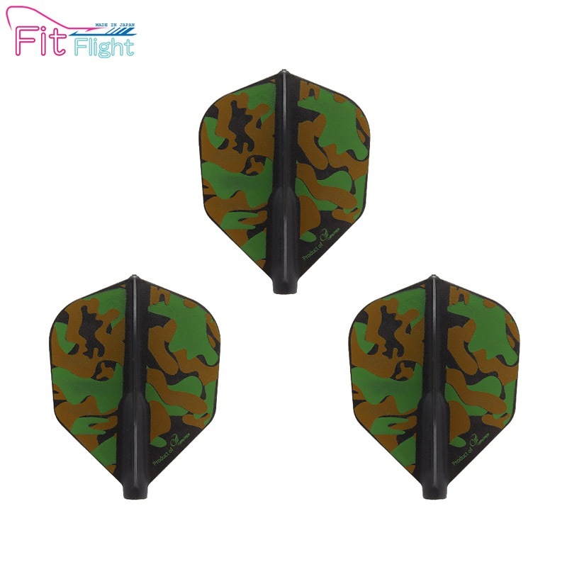 COSMO DARTS(�����������) Fit Flight(�ե��åȥե饤��) Printed Liquid Camo(�ꥭ�åɥ���) A �������� D�֥�å���(������ �ե饤��)