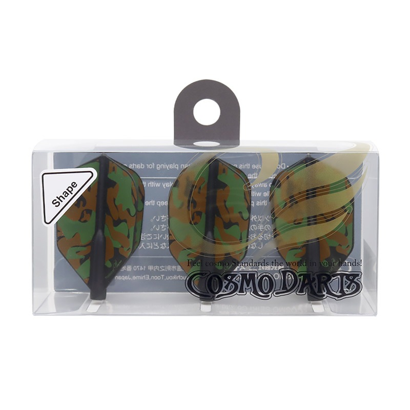 COSMO DARTS(�����������) Fit Flight(�ե��åȥե饤��) Printed Liquid Camo(�ꥭ�åɥ���) A �������� D�֥�å���(������ �ե饤��)