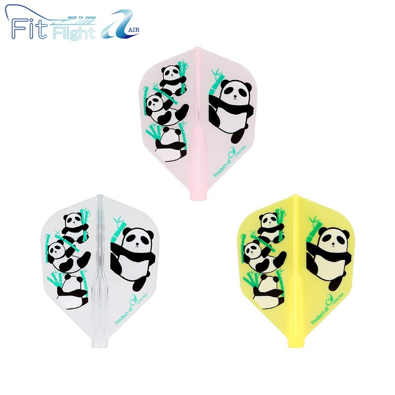 COSMO DARTS(�����������) Fit Flight��AIR��(�ե��åȥե饤�� ������) Printed Series PANDA��FAMILY(�ѥ���ե��ߥ꡼) �������� MIX��(������ �ե饤��)