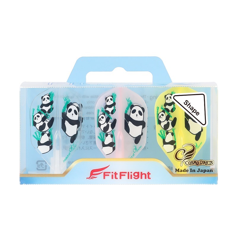COSMO DARTS(�����������) Fit Flight��AIR��(�ե��åȥե饤�� ������) Printed Series PANDA��FAMILY(�ѥ���ե��ߥ꡼) �������� MIX��(������ �ե饤��)