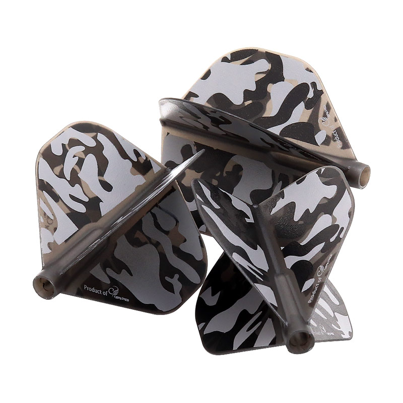 COSMO DARTS(�����������) Fit Flight(�ե��åȥե饤��) Printed Liquid Camo(�ꥭ�åɥ���) B ����������� �֥�å���(������ �ե饤��)