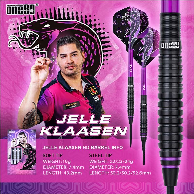 One80(󥨥ƥ) Jelle Klaasen 80 2BA 19g 顦åǥ롡( Х)