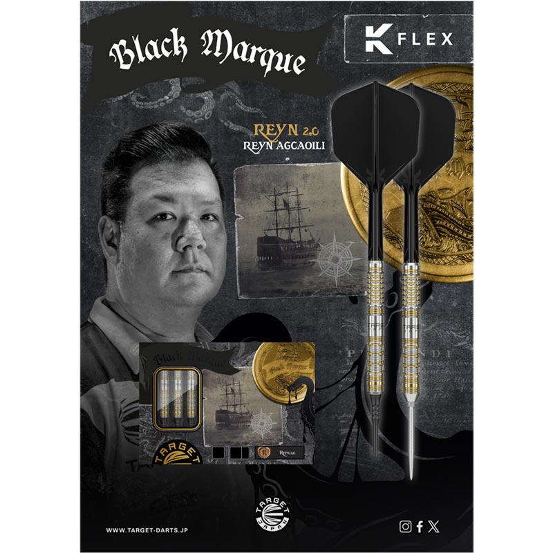 ��CRYO����ץ�ץ쥼��ȡ�TARGET JAPAN(�������åȥ���ѥ�) BLACK MARQUE SERIES REYN2.0 SWISS POINT STEEL 23g ��190557�� ��󡦥��������꡼�����ǥ롡(������ �Х��)