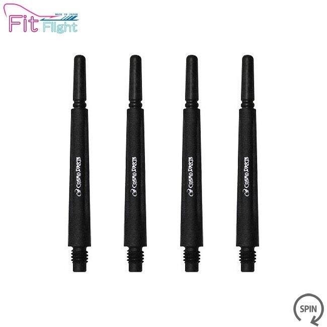 COSMO DARTS(�����������) Fit Shaft Carbon(�ե��åȥ���ե� �����ܥ�) �Ρ��ޥ� ���ԥ� C�֥�å� ��6�䡡(������ ����ե�)