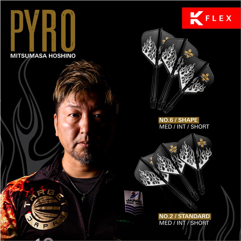 新品未使用　TARGET PYRO G10 MAX 星野光正モデル　K-flex PYRO】G10 MAX 19g 2BA