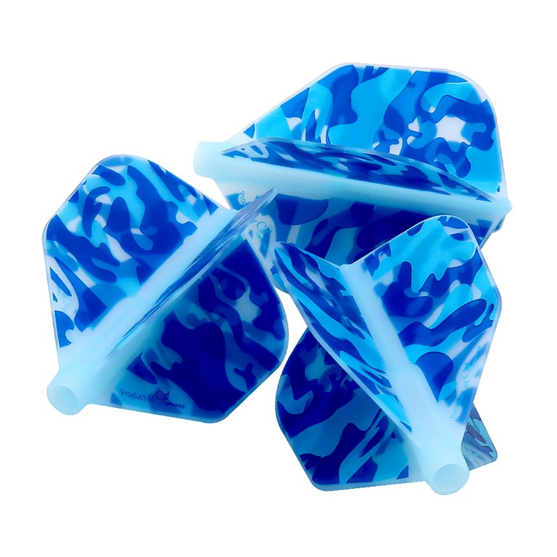 COSMO DARTS(�����������) Fit Flight(�ե��åȥե饤��) Printed Liquid Camo(�ꥭ�åɥ���) C �������� �֥롼��(������ �ե饤��)