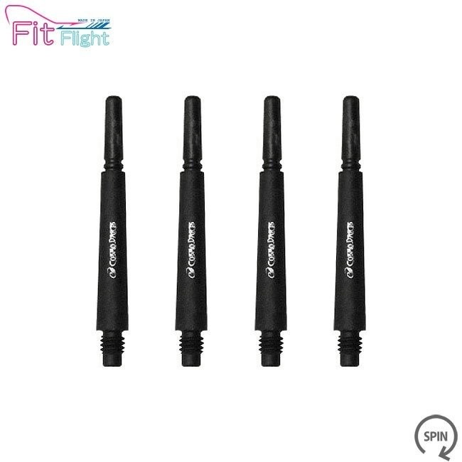 COSMO DARTS(�����������) Fit Shaft Carbon(�ե��åȥ���ե� �����ܥ�) �Ρ��ޥ� ���ԥ� C�֥�å� ��4�䡡(������ ����ե�)