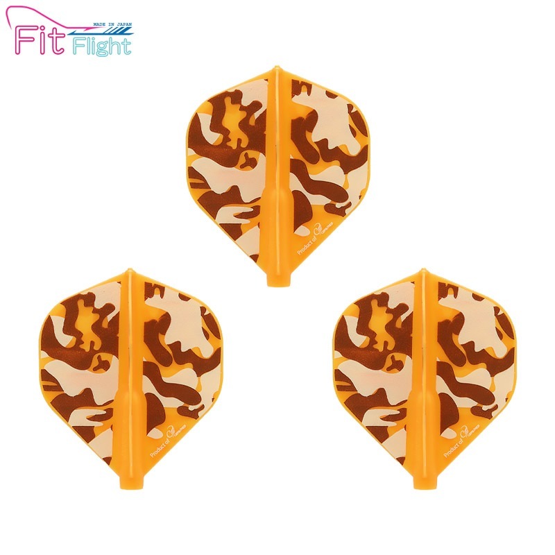 COSMO DARTS(�����������) Fit Flight(�ե��åȥե饤��) Printed Liquid Camo(�ꥭ�åɥ���) D ����������� ����󥸡�(������ �ե饤��)