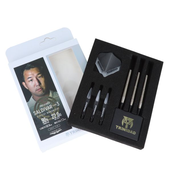 TRINIDAD SALDIVAR TYPE 3 ソフトダーツモデル ダーツ > ハードダーツ > ブランド【タ行】 > トリニダード > TRiNiDAD