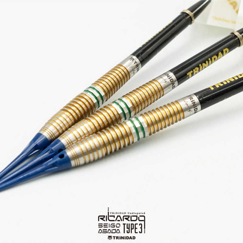 【新品】 リカルド 浅田斉吾 ダーツ RICARDO トリニダード 未使用品 トリニダード】RICARDO リカルド スティール22g 浅田斉吾選手 ハード