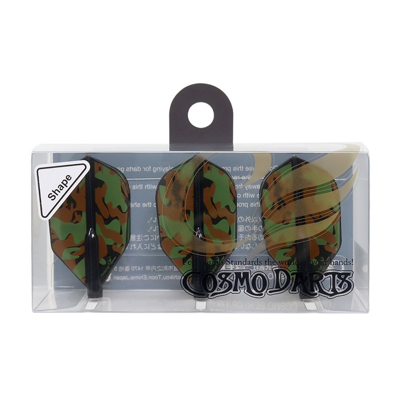 COSMO DARTS(�����������) Fit Flight��AIR��(�ե��åȥե饤�� ������) Printed Liquid Camo(�ꥭ�åɥ���) A �������� D�֥�å���(������ �ե饤��)