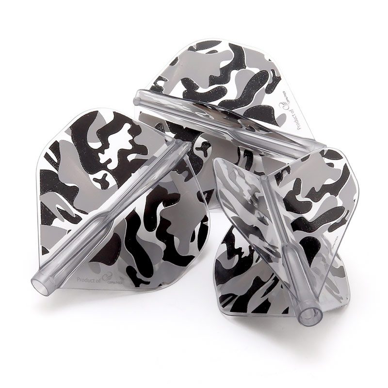 COSMO DARTS(�����������) Fit Flight��AIR��(�ե��åȥե饤�� ������) Printed Liquid Camo(�ꥭ�åɥ���) B ����������� �֥�å���(������ �ե饤��)