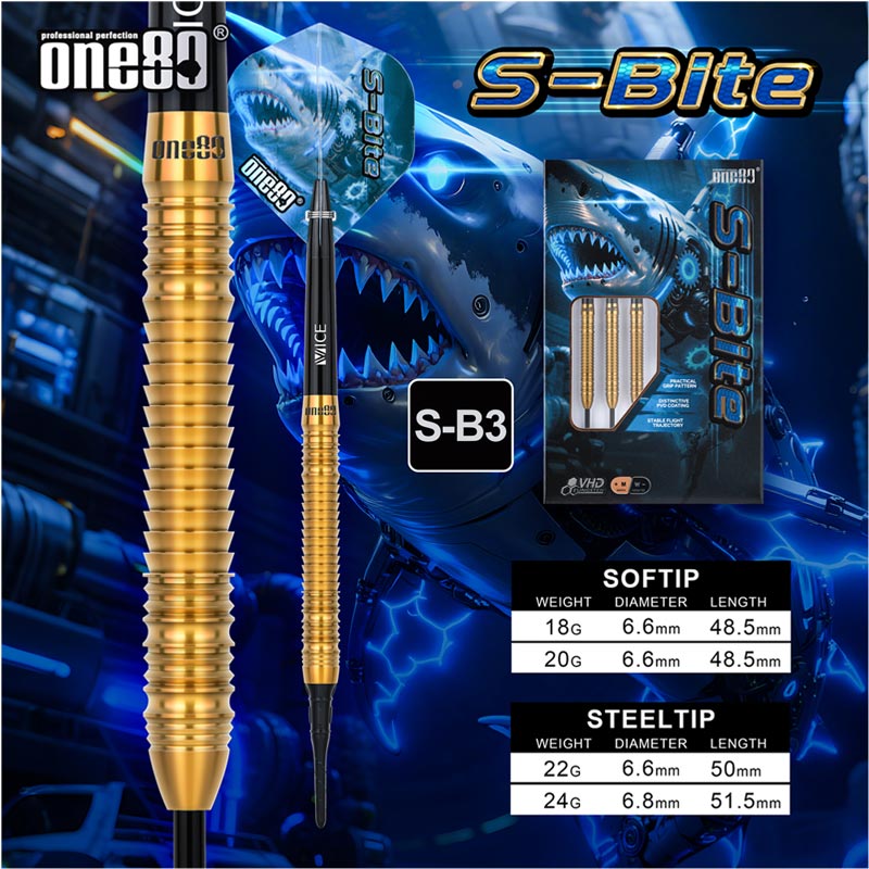 One80(��󥨥��ƥ�) Sbite(�����Х���) S-B3 STEEL 24g��(������ �Х��)