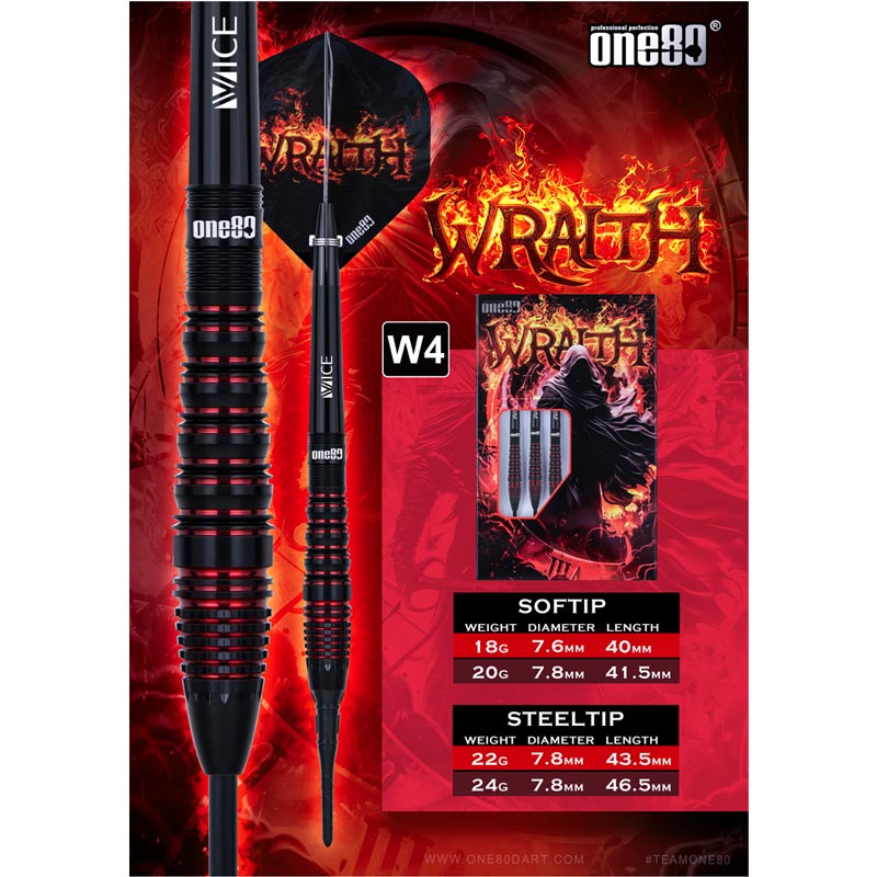 One80(��󥨥��ƥ�) Wraith(�쥤��) W4 STEEL 22g��(������ �Х��)