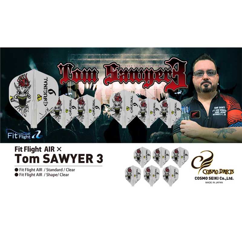 COSMO DARTS(�����������) Fit Flight ��AIR��(�ե��åȥե饤�� ������) �� Tom Sawyer ver.3 �������� ���ꥢ �ȥࡦ�����䡼�����ǥ롡(������ �ե饤��)
