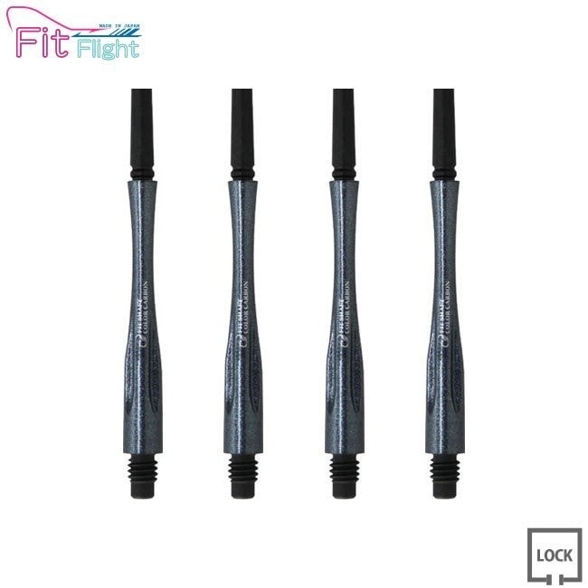 COSMO DARTS(�����������) Fit Shaft COLOR Carbon(�ե��åȥ���ե� ���顼�����ܥ�) �ϥ��֥�å� ���å� �ѡ���֥�å� ��7�䡡(������ ����ե�)