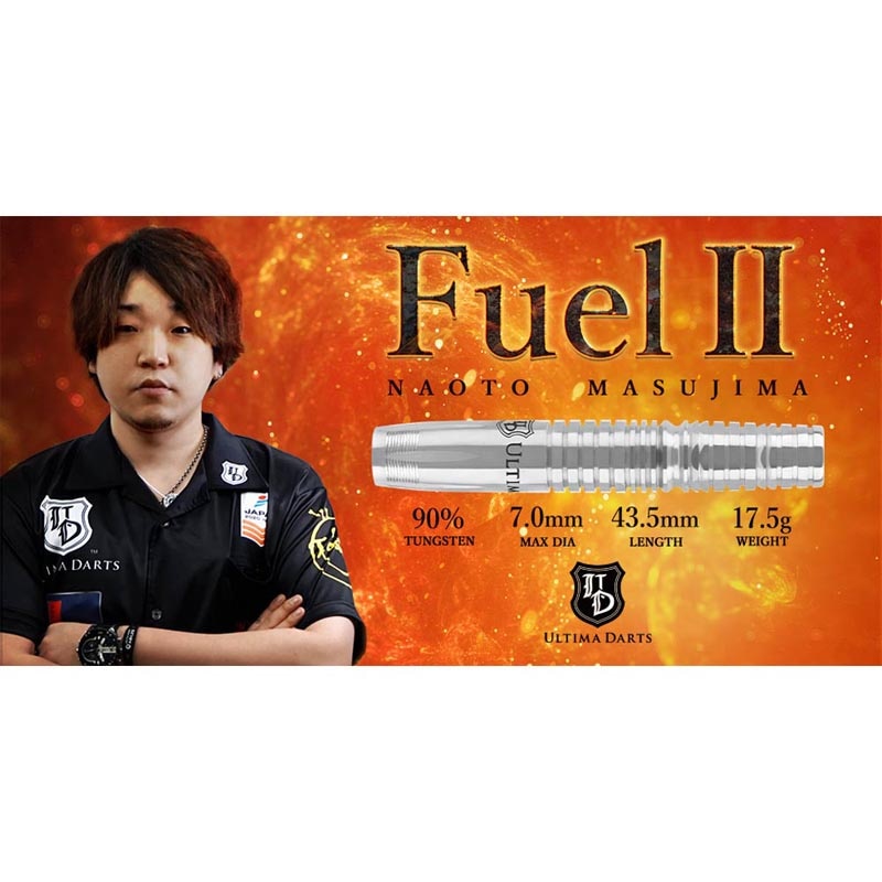 ULTIMA DARTS(アルティマダーツ) Fuel2(フューエル2) 2BA 増島直人選手モデル (ダーツ バレル)-日本最大級ダーツ通販ショップ - ダーツハイブ ULTIMA DARTS(アルティマダーツ) Fuel2(フューエル2) 2BA 増島直人選手モデル (ダーツ バレル)-日本最大級ダーツ通販ショップ - ダーツハイブ